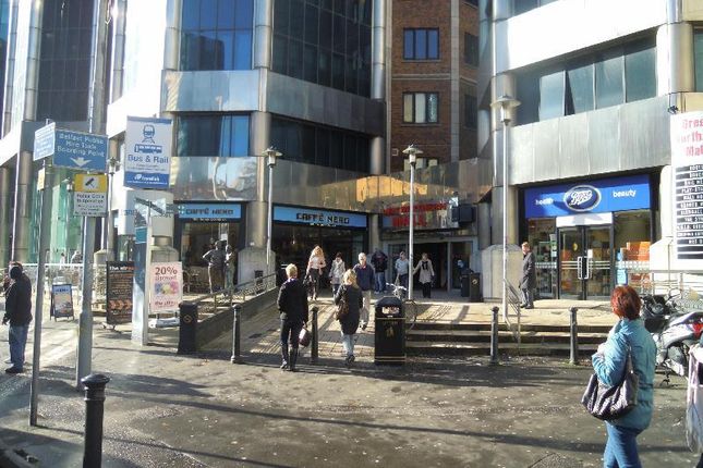 Retail premises to let in Great Northern Mall, Great Victoria Street, Belfast, Antrim