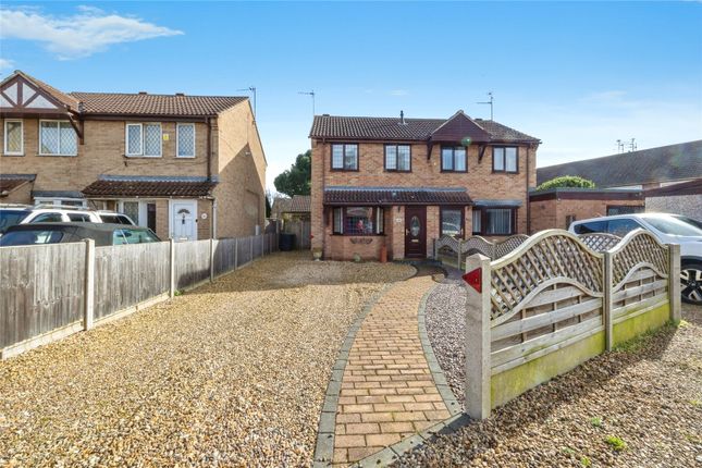 Thumbnail Semi-detached house for sale in Dellfield Court, Lincoln, Lincolnshire