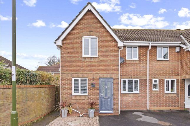 Thumbnail End terrace house for sale in Churchwood Drive, Tangmere, Chichester, West Sussex