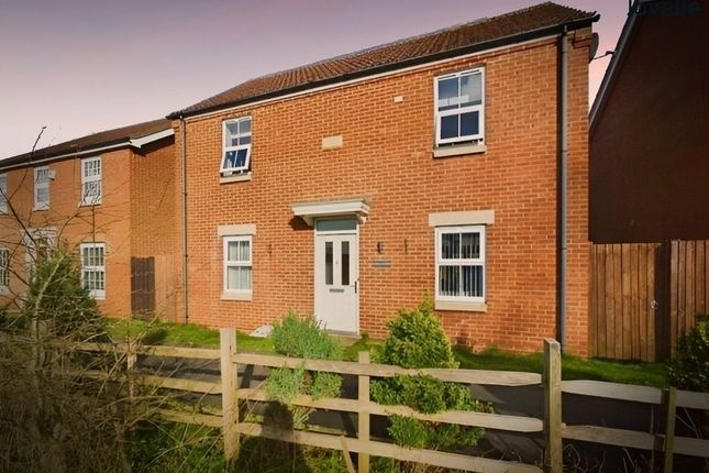 Thumbnail Detached house for sale in Plover Walk, Market Rasen, Lincolnshire