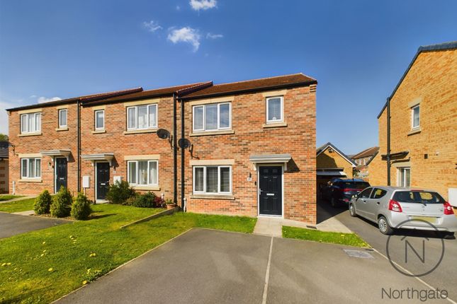 Thumbnail End terrace house for sale in The Pasture, Newton Aycliffe
