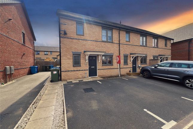 Thumbnail End terrace house for sale in Cowslip Drive, Carlton-In-Lindrick, Worksop, Nottinghamshire