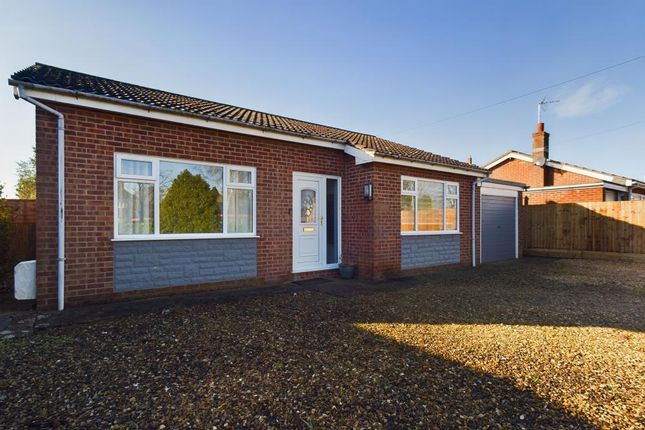 Thumbnail Detached bungalow for sale in Main Road, Quadring, Spalding