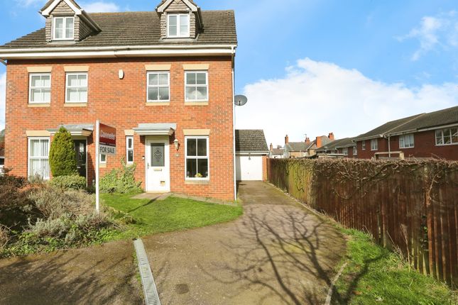 Semi-detached house for sale in Jubilee Drive, Earl Shilton, Leicester