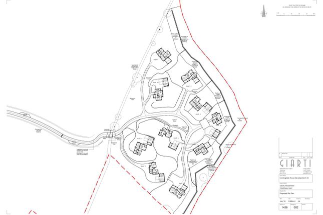 Thumbnail Land for sale in The Downs, Cockering Road, Chartham, Canterbury