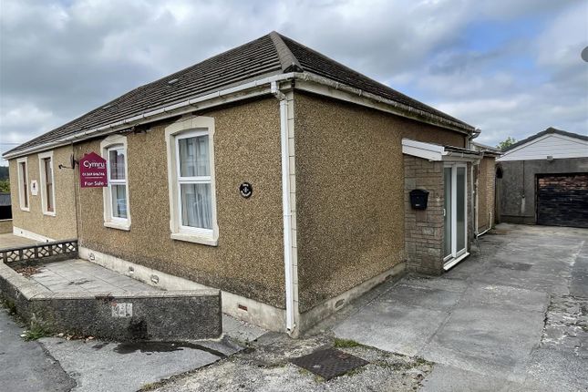 Thumbnail Semi-detached bungalow for sale in Singleton Road, Upper Tumble, Llanelli