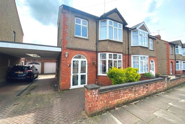 Semi-detached house for sale in Elmhurst Avenue, Spinney Hill, Northampton