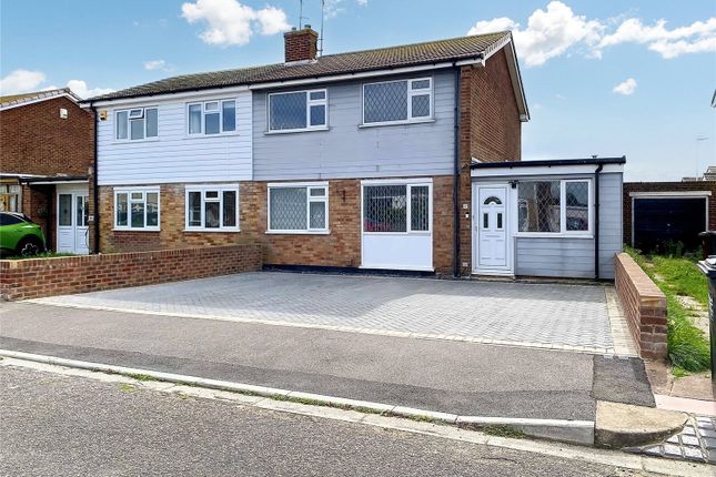 Semi-detached house for sale in Drake Avenue, Eastbourne, East Sussex