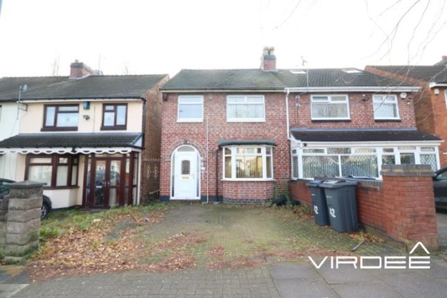 Thumbnail Semi-detached house for sale in Mervyn Road, Handsworth, West Midlands
