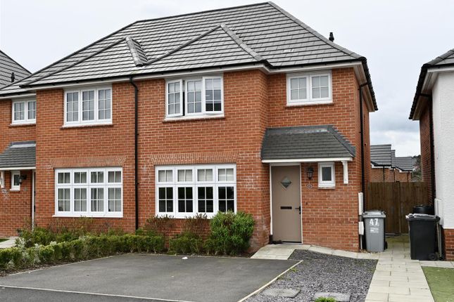 Thumbnail Semi-detached house to rent in Dobson Way, Congleton
