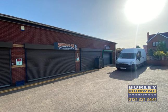 Light industrial to let in Unit 1, Gatehouse Trading Estate, Lichfield Road, Brownhills, Walsall, West Midlands