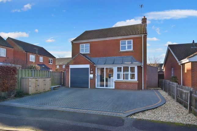 Thumbnail Detached house for sale in Arnhem Close, Lincoln