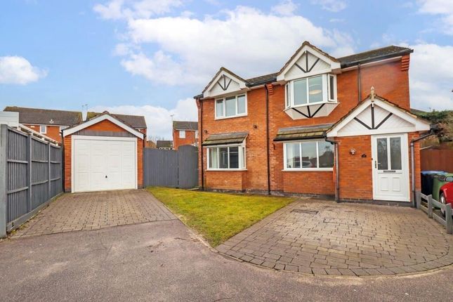 Thumbnail Detached house for sale in Pinel Close, Broughton Astley, Leicester