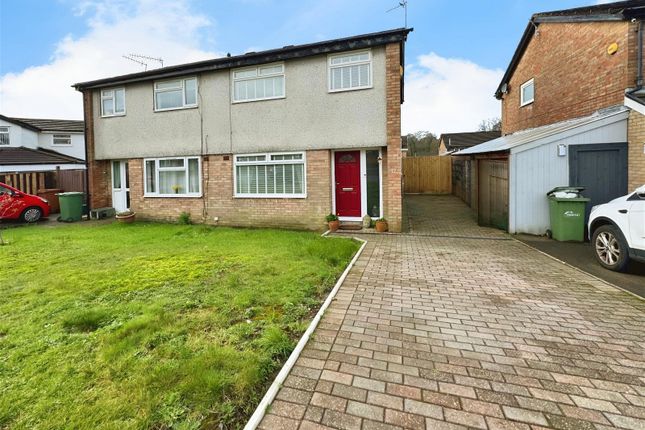 Thumbnail Semi-detached house for sale in Llwyd-Y-Berth, Glenfields, Caerphilly