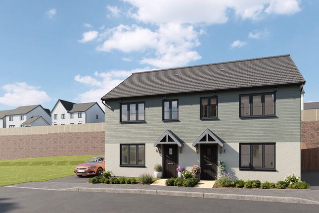 Thumbnail Semi-detached house for sale in "The Hazel" at Bay View Road, Northam, Bideford