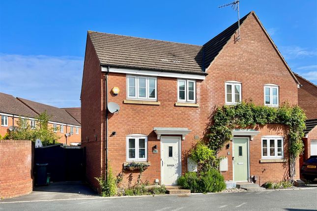 Thumbnail Semi-detached house for sale in Wharfside Close, Hempsted, Gloucester