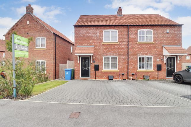 Thumbnail Semi-detached house for sale in Chambers Avenue, Hessle