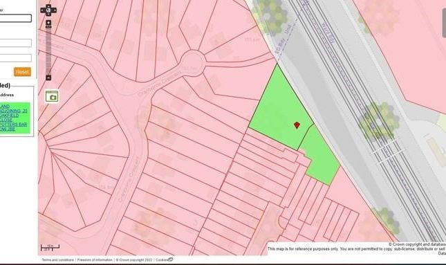 Land for sale in Oakfield Close, Potters Bar
