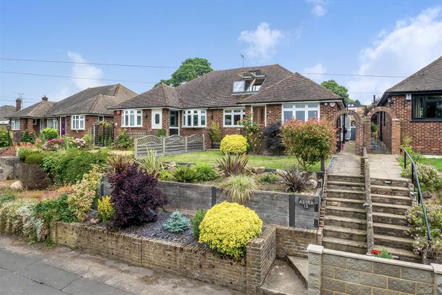 Thumbnail Semi-detached bungalow for sale in Downs Road, Istead Rise, Gravesend