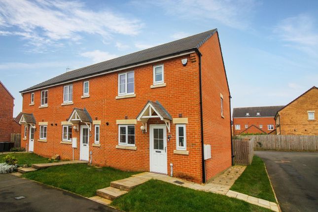 Thumbnail End terrace house for sale in Ridley Gardens, Shiremoor, Newcastle Upon Tyne