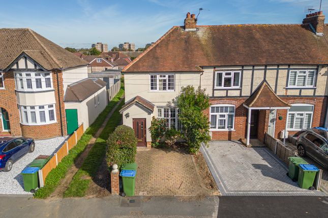 Thumbnail End terrace house for sale in Garden Road, Walton-On-Thames, Surrey