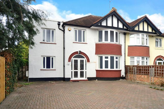Thumbnail Semi-detached house for sale in Hook Road, Surbiton