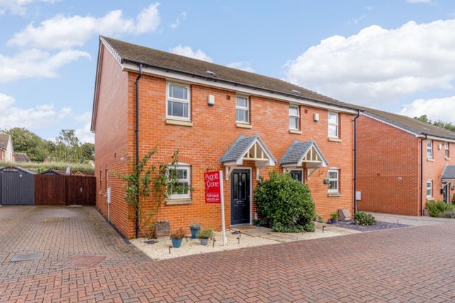 Thumbnail Semi-detached house for sale in Brun Balderston Close, Spilsby, Lincolnshire