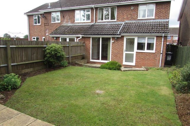 Semi-detached house to rent in Brampton Way, Brixworth, Northamptonshire