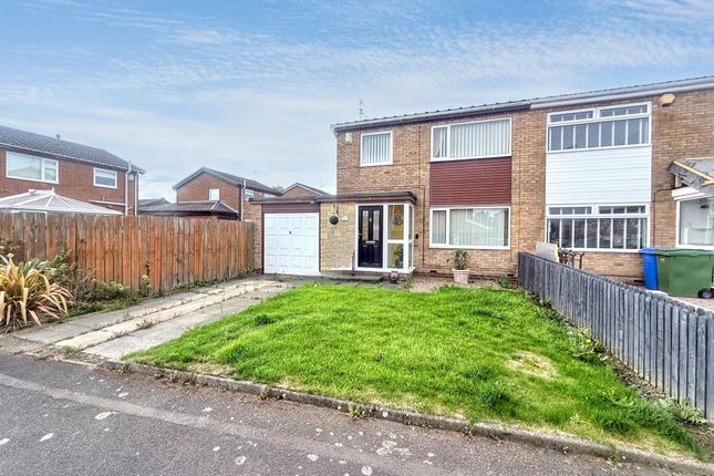 3-bed semi-detached on 1, Kirton Way, Cramlington, £160,000