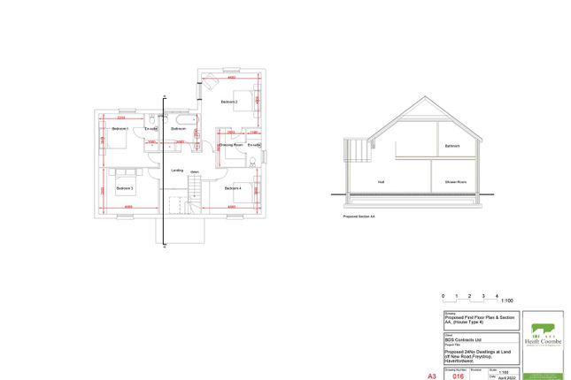 Detached house for sale in Plot 22, Freystrop, Haverfordwest