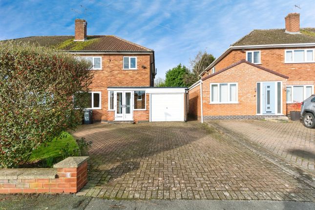 Thumbnail Semi-detached house for sale in Neville Road, Shirley, Solihull