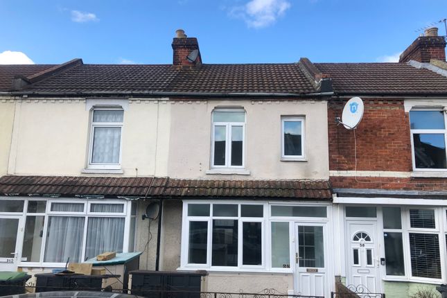 Thumbnail Terraced house to rent in Whitworth Road, Gosport