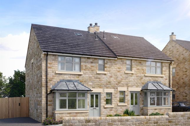 Thumbnail Semi-detached house for sale in The Harwood, Plot 4, Tansley House Gardens, Tansley, Matlock