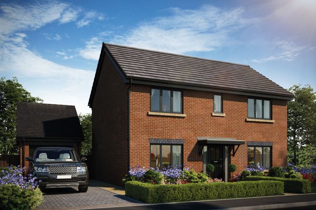 Thumbnail Detached house for sale in "The Weaver" at Broadfield Meadows, Callerton, Newcastle Upon Tyne