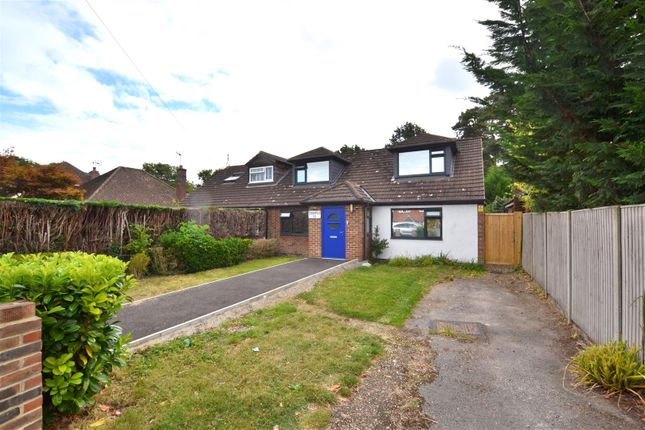 Thumbnail Semi-detached house for sale in Ryelaw Road, Church Crookham, Fleet