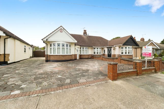 Thumbnail Semi-detached bungalow for sale in Cambridge Avenue, Gidea Park, Romford