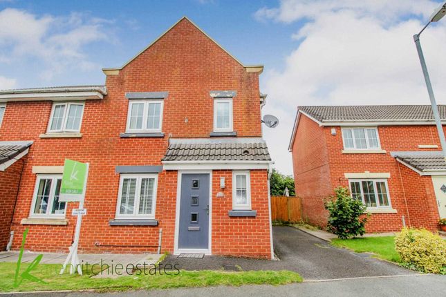 Thumbnail Semi-detached house for sale in Owsten Court, Horwich.