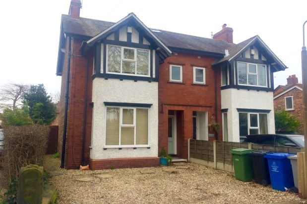 Semi-detached house to rent in Brookfield Avenue, Altrincham