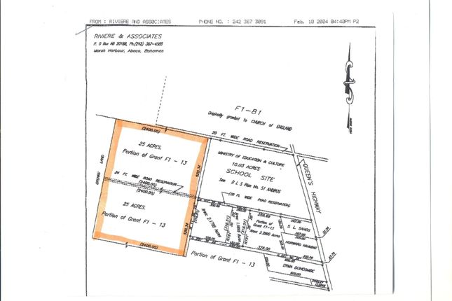 Land for sale in South Andros Airport (Cox), Congo Town, The Bahamas