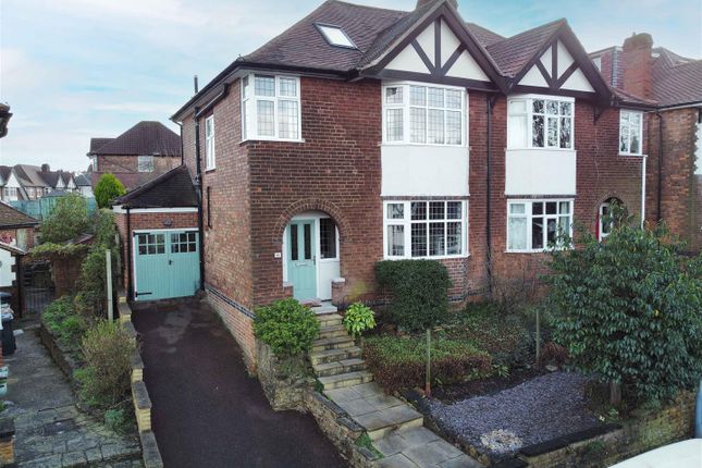 Semi-detached house for sale in Fairview Road, Woodthorpe, Nottingham NG5