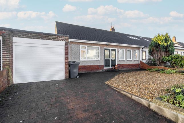 Thumbnail Semi-detached bungalow for sale in Marshmont Avenue, Tynemouth, North Shields