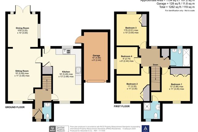 Detached house for sale in Harris Close, Brackley