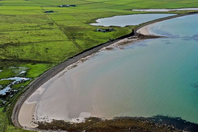 Thumbnail Land for sale in Plot 2, 100% Freehold Beach Over 2 Acres, Veantrow Bay, Orkney KW172Dz