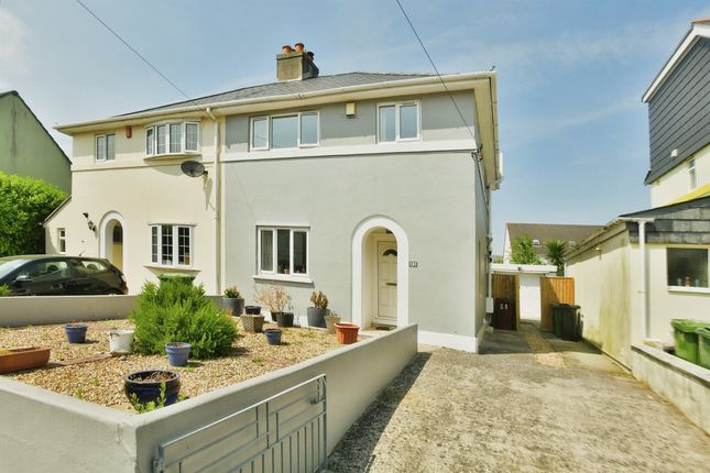Thumbnail Semi-detached house for sale in Brentor Road, Plymouth