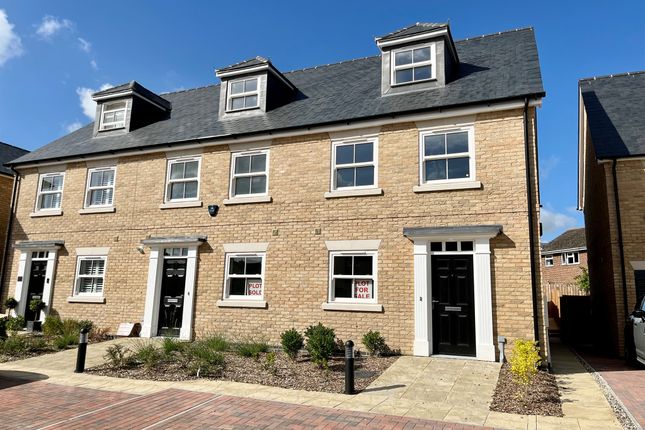 Thumbnail Town house for sale in New Road, Melbourn, Royston
