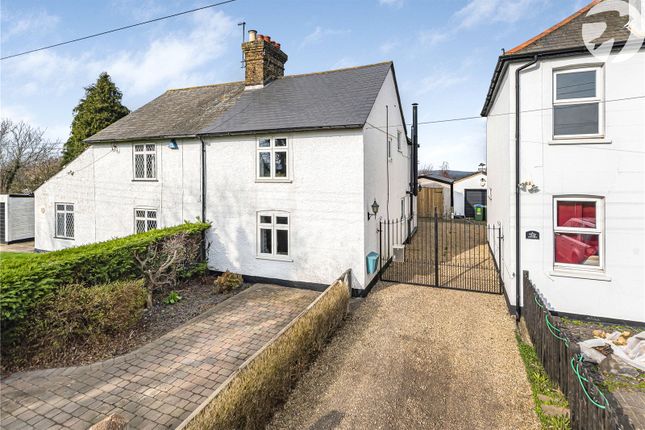 Semi-detached house for sale in Wested Farm Cottages, Eynsford Road, Crockenhill, Kent