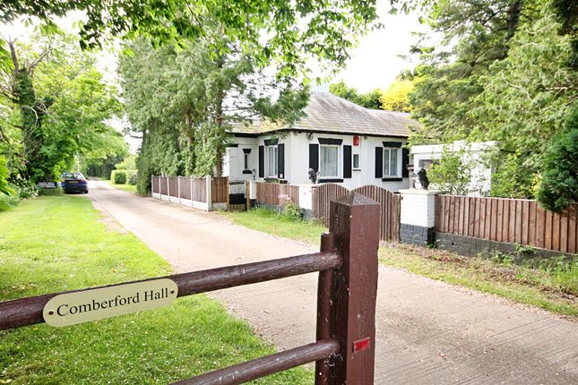 Detached bungalow for sale in The Lodge, Elford Road, Tamworth, Staffordshire