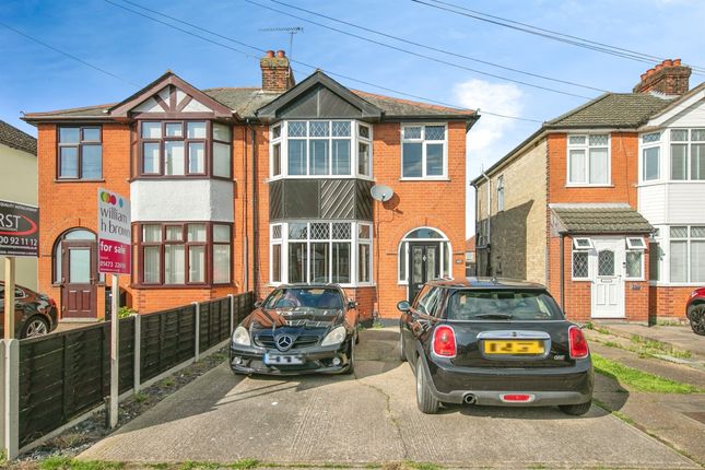 Thumbnail Semi-detached house for sale in Landseer Road, Ipswich