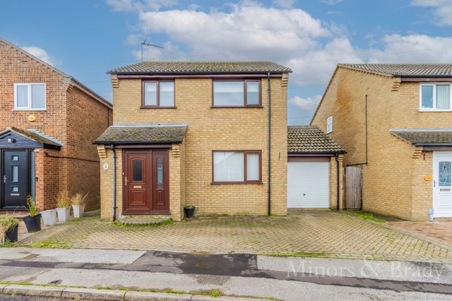 Thumbnail Detached house for sale in Hobart Way, Oulton, Lowestoft