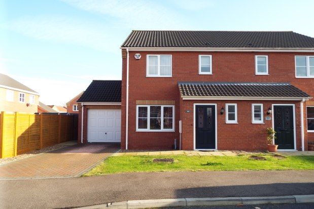 Thumbnail Semi-detached house to rent in Jubilee Close, Lincoln